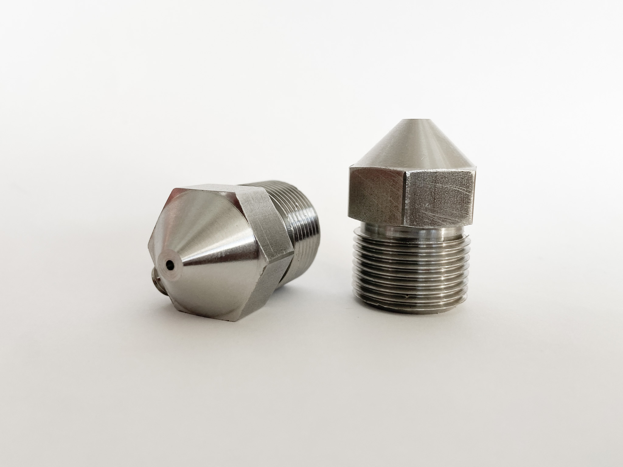 Noztek High Performance Precision Nozzles — cone-shaped geometry for superior filament tolerance